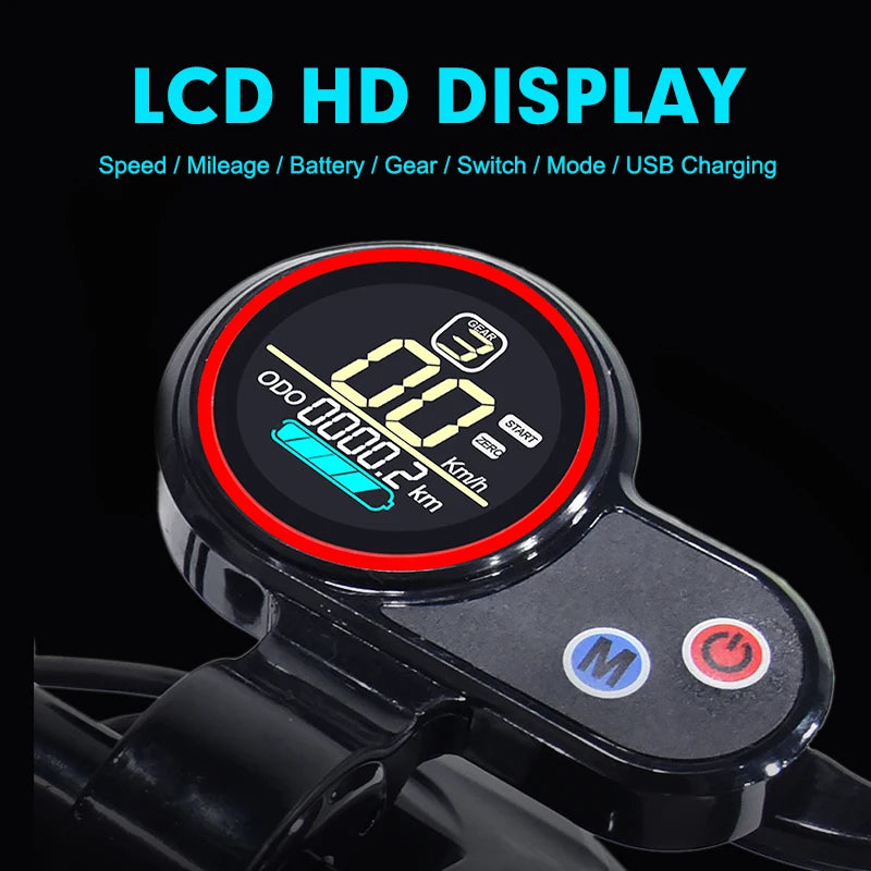   Mankeel MX-14 10" Off-road Tire Kick Electric Scooter - 48V 13Ah, 45km/h, Foldable E-Scooter for Adults