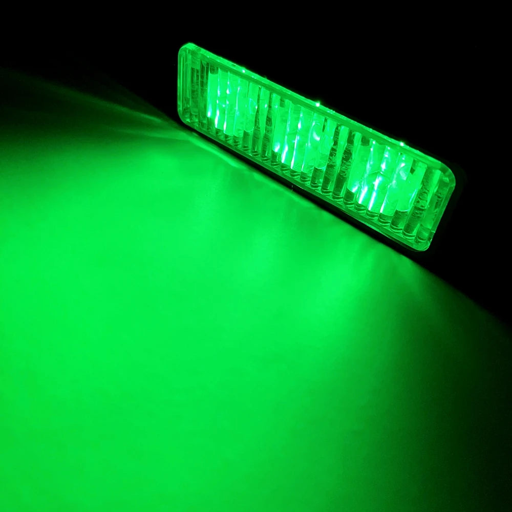 3 LED Emergency Strobe Lights Beacon for Car Truck Hazard Warning Light Surface Mount Vehicle Caution Flashing Light Bar 12V/24V
