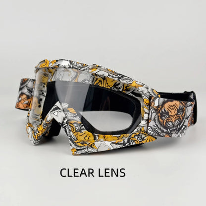 New colors Motocross Goggles Glasses Riding Skiing Sport Eye Ware MX Off Road Helmets Gafas Motorcycle Goggle for ATV DH MTB A19