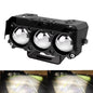 LED Motorcycle Spotlight Work Lamps Dual Color Hi/Low Beam Fog Light For Cars, SUVs, UTVs, Trucks, 12V, Mini Lens, Driving Light 1pc white and white