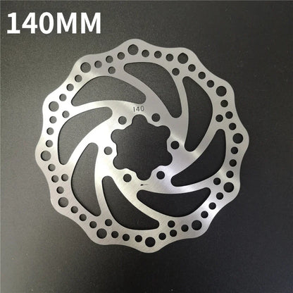 Stainless Steel Brake Rotor 110/120/140/160/180/203mm MTB Road Bike Disc with Bolts Brake Disk 140 B China
