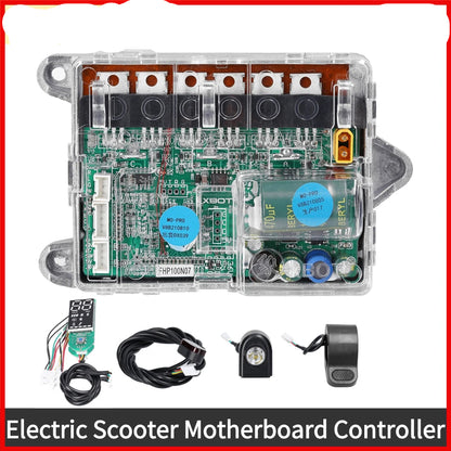 Electric Scooter Motherboard Controller Suite Power Supply BT Digital Display with Accelerator Front and Rear Light for M365/PRO