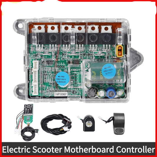 Electric Scooter Motherboard Controller Suite Power Supply BT Digital Display with Accelerator Front and Rear Light for M365/PRO