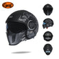 Modular Motorcycle Helmet Full Face Helmet Open Face Helmets Men helmet DOT ECE APPROVED CYRIL geteyin
