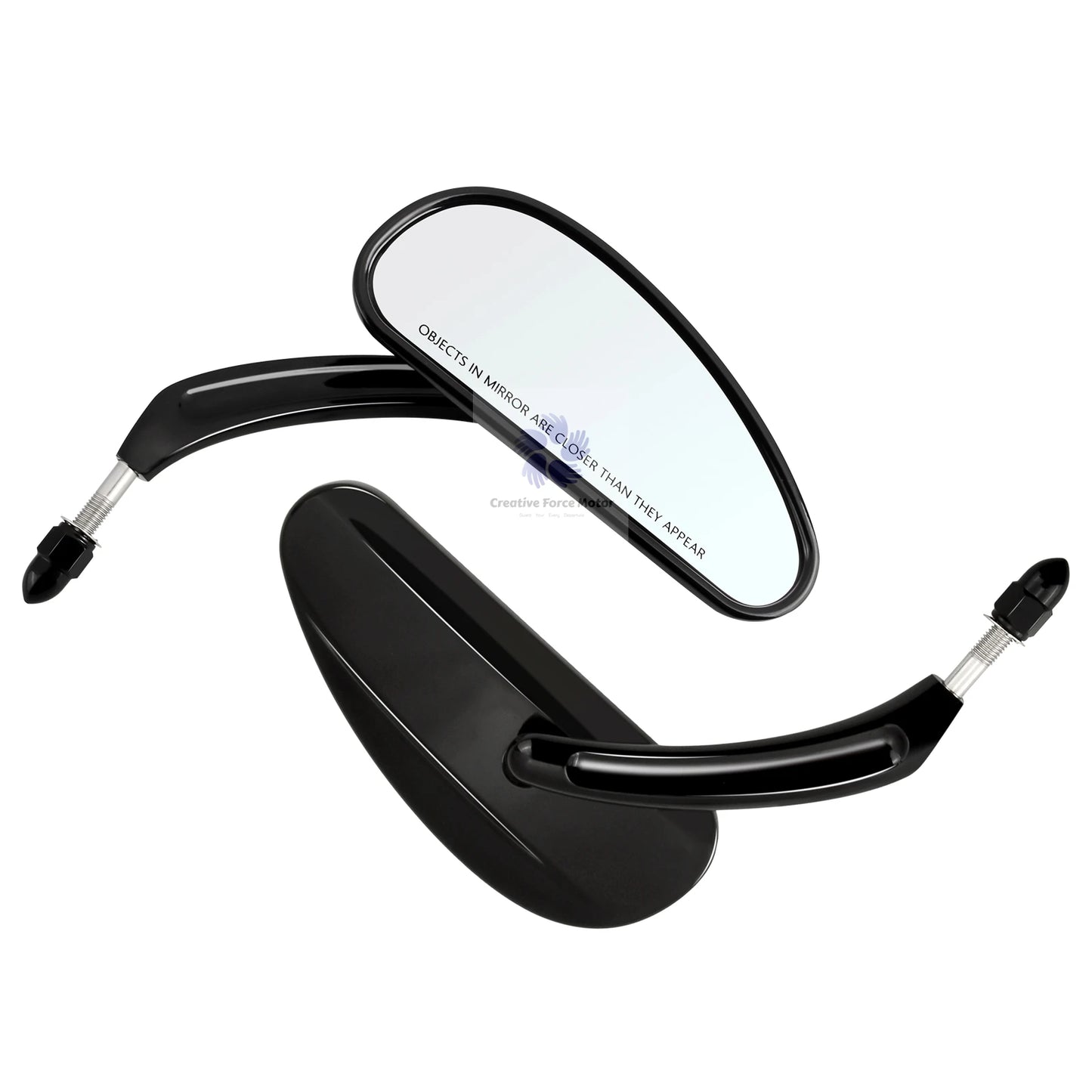 5/16" handlebar motorcycle mirrors 8mm bike rear view mirror For Harley Davidson Sportster 1200 883 Road King Street Glide Dyna
