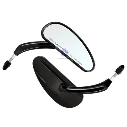 5/16" handlebar motorcycle mirrors 8mm bike rear view mirror For Harley Davidson Sportster 1200 883 Road King Street Glide Dyna