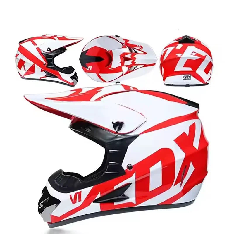 Youth Motocross Helmet – Lightweight & Safe for Off-Road, Karting, Downhill & Cross Biking