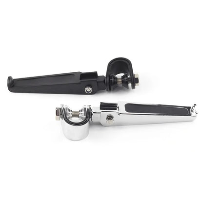 Motorcycle Modified Folding Foot Rests for Harley - Aluminum Alloy Foot Pedal Support
