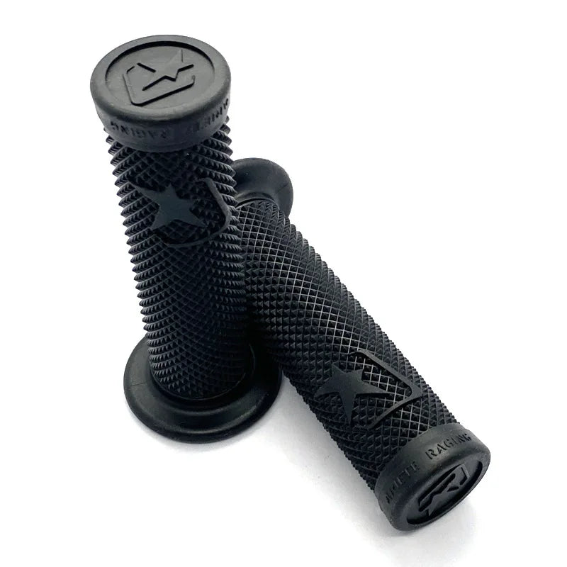 A Pair Motorcycle Handlebar 7/8'' 22MM Universal Motorbike Grips Handles Modification Accessories Non-destructive Installation black CHINA