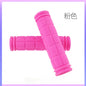 Bicycle Grips BMX Bike Handbar Grips Rubber Bilateral Lock Mountain MTB Bikes Handlebar Grips Non-slip Cycling Bike Accessories soft rubber 1