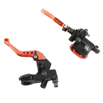 New 1 Pair 22mm Universal Motorcycle Handlebar Master Cylinder Levers Handle Hydraulic Brake Pump Clutch Adjustable Hand Lever