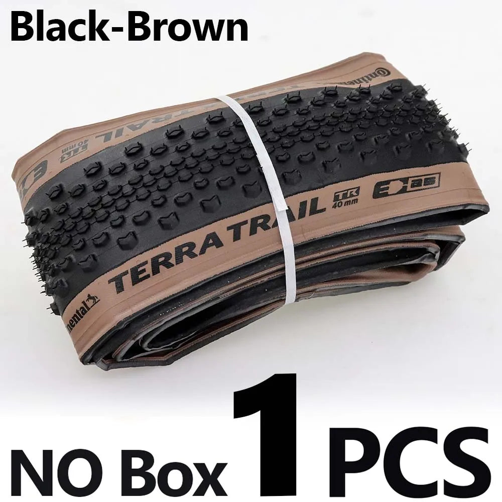 Continental Terra Trail 700c Tubeless Ready tire Cyclocross Gravel 700x40/45c Road bike Folding TLR Tyre Brown Black-Brown China