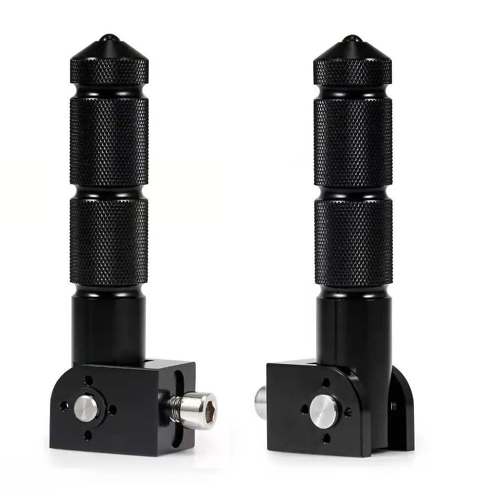 M8" 5/16IN Thread CNC Universal Pedals Folded Footrest Footpeg For Motorcycles, Bicycles, Electric Vehicles, Mopeds, Karts