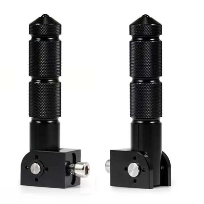 M8" 5/16IN Thread CNC Universal Pedals Folded Footrest Footpeg For Motorcycles, Bicycles, Electric Vehicles, Mopeds, Karts