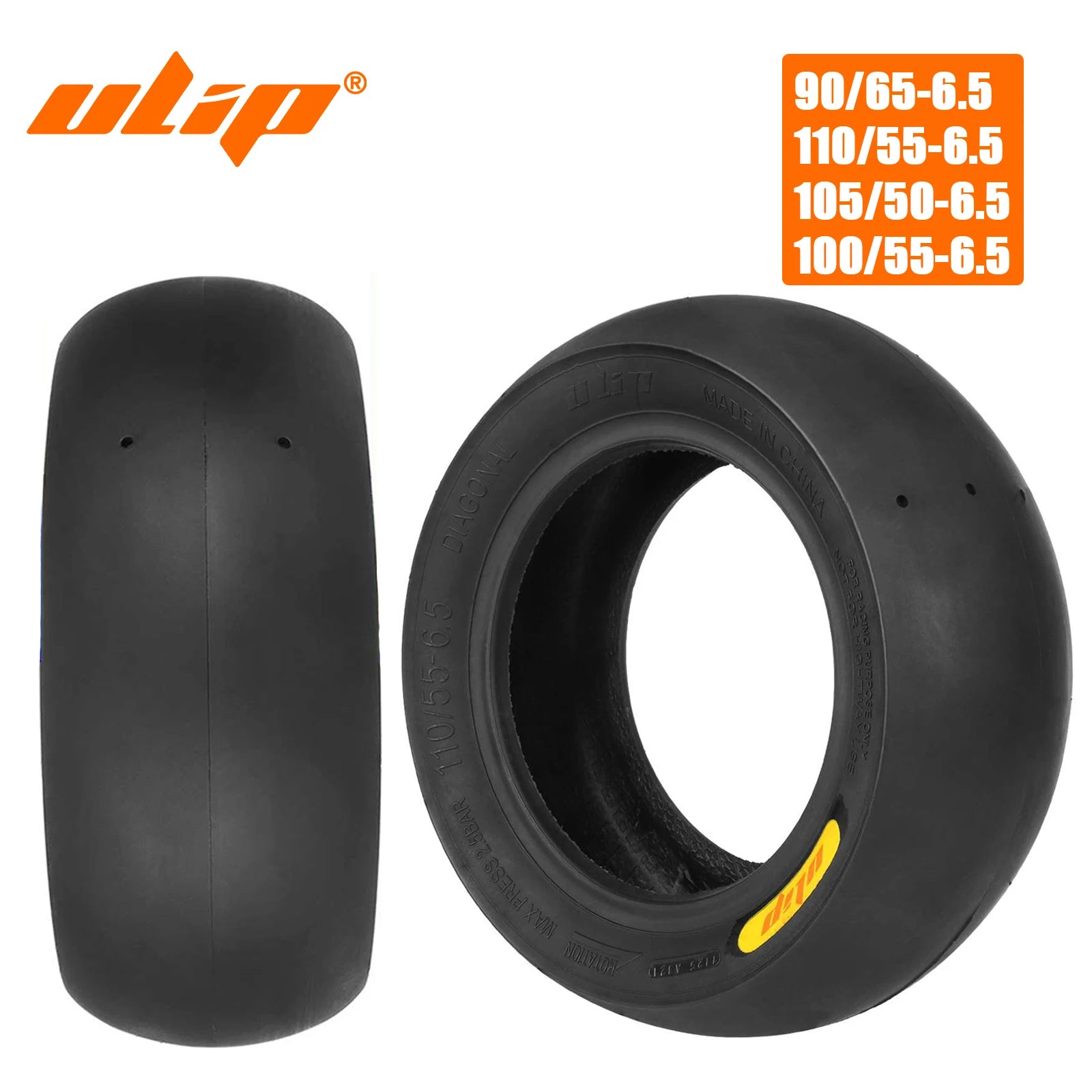 ULIP 11 Inch Semi-Hot Melt Athletic Bald Tubeless Tires for Dualtron Ultra2 THUNDER II Kaabo Wolf Warrior Electric Scooter Tyres