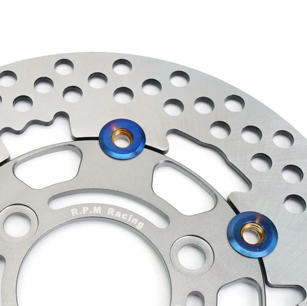 220mm RPM Motorcycle Brake Disc Floating Disk Rotor Brake Caliper Universal 3 Hole Front Rear Wheel For Yamaha Scooters Niu