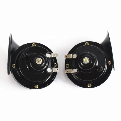 12V 48V 60V Super Loud Motorcycle Waterproof Snail Horn Sound Monophonic Scooters Motorcycle Accessories Electric Moped Horn