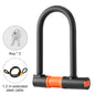 Bicycle U Lock Thickening Alloy Steel Security Bike Wheel Lock with 2 Keys Anti-theft Safety Cycling Lock MTB Road Bicycle Lock Lock and Steel Cable CHINA