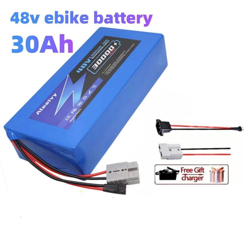 Aleaivy 48V 30Ah Electric Bike Lithium Battery Pack main product view