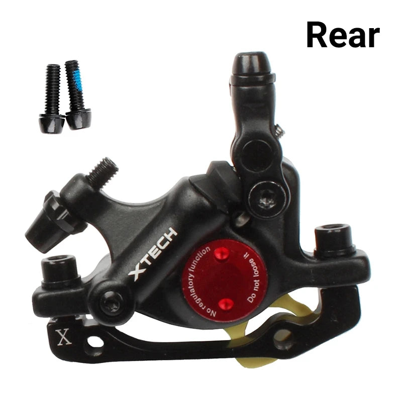ZOOM XTECH HB100 MTB Oil Disc Hydraulic Brake Disc Brake Line Pull Calipers Front & Rear G3 rotors 120/140/160/180MM MT200 M315