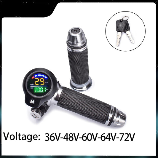 JRAHK Bike Electric Scooter Accelerator Display Ebike Throttle Digital Monitor For Bicycle 48v Electric Scooter Trigger