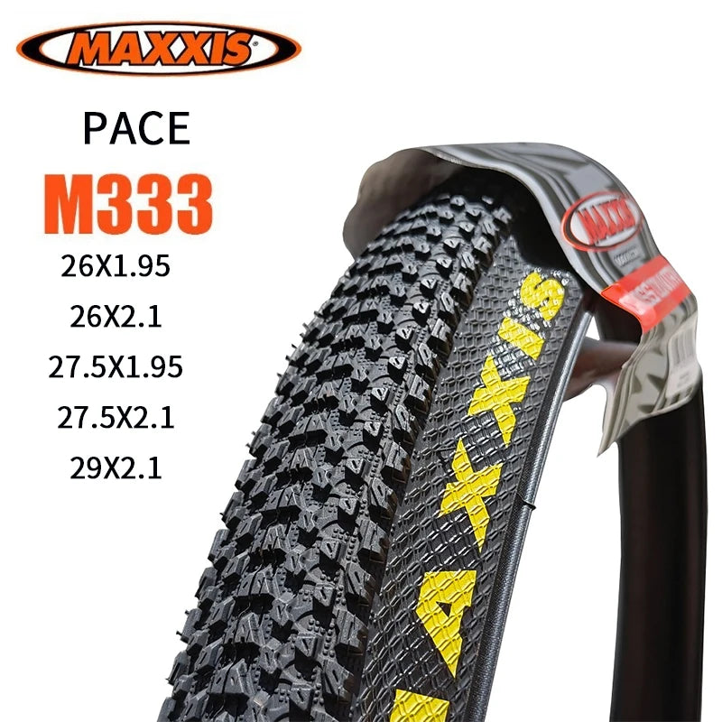 Maxxis M333 Pace MTB Mountain Bike Tire – Wire Bead 26", 27.5", 29" Sizes Available