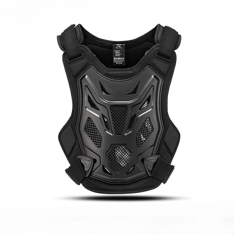 CE Motorcycle Armor Off-Road Riding Chest Roost Vest - All Season Motocross Body Protector