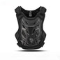 CE Motorcycle Armor Off-Road Riding Chest Roost Vest - All Season Motocross Body Protector