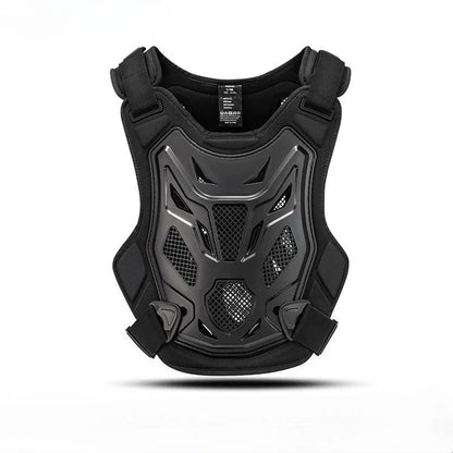 CE Motorcycle Armor Off-Road Riding Chest Roost Vest - All Season Motocross Body Protector