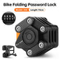 WEST BIKING Foldable Bicycle Lock Anti-theft High Security MTB Road Bike Chain Cable Padlock Durable Portable Cycling Accessory 098 Lock CHINA