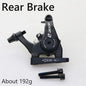 ZOOM HB700 Road Disc Brake Gravel Bike Mechanical disc Flat Mount Caliper Double Piston Bilateral Drive MD-C550 140 160mm Rear Brake