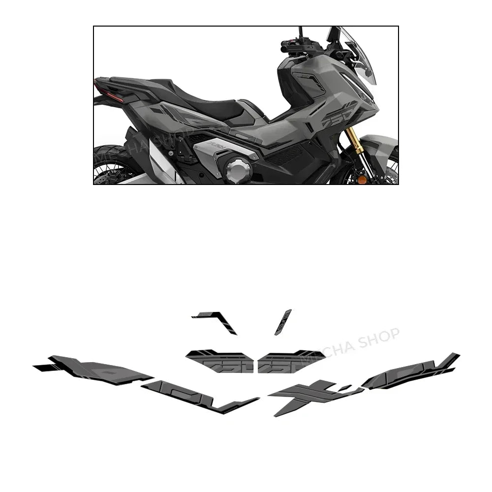 For X-ADV750 X ADV750 XADV 750 2025 Motorcycle Decoration Kit XADV 750 2025 Fairing Sticker Motorcycle Accessories