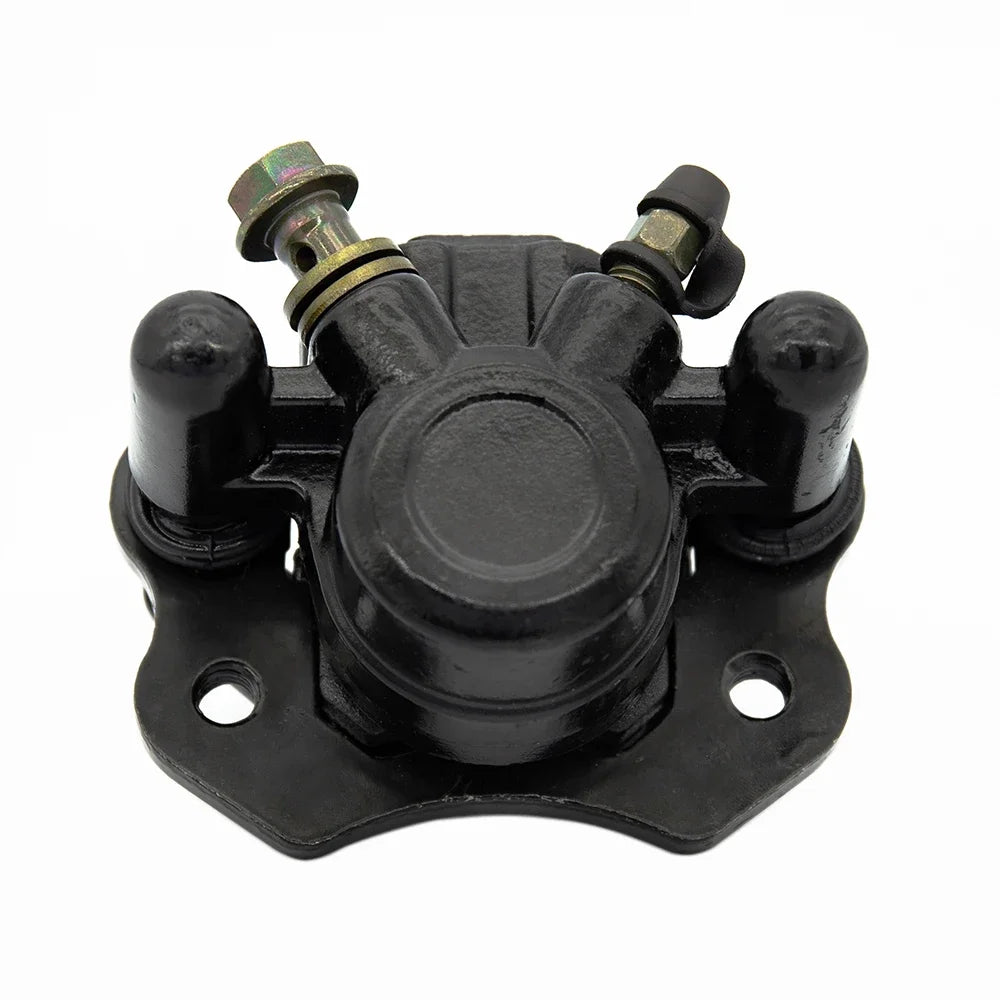 ATV Rear Disc Brakes Calipers Clamp Lower Pump for 50 70 90 110 125 150cc Quad master cylinder caliper left black