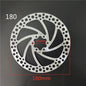 Stainless Steel Brake Rotor 110/120/140/160/180/203mm MTB Road Bike Disc with Bolts Brake Disk 180 A China