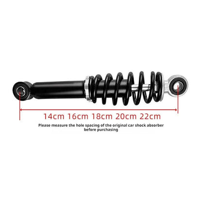 NEW 14/16/18/20/22cm Spring Shock Absorber E-Bike Motorcycle Scooter Rear Suspension Straight Bumper Motorcycle Shock Absorber