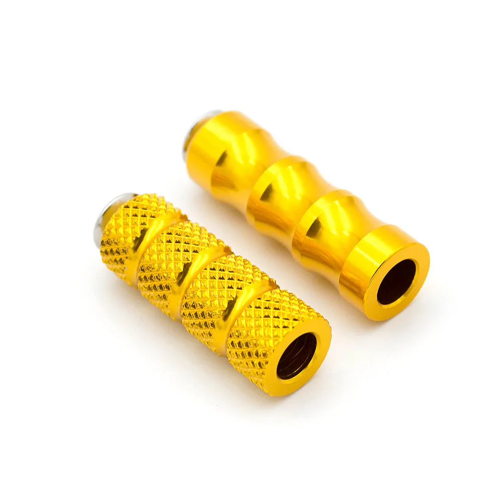6mm CNC Motorcycle Racing Gear Shift Brake Lever Footpeg Foot Pedal For Yamaha YZF R1 R3 R25 R6 R7 R15 R125 MT07 MT09 MT03 FZ09 Gold CHINA