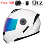 Motorcycle helmet full face racing with Double sun visor Women man flip up Double lens for all seasons 6 China