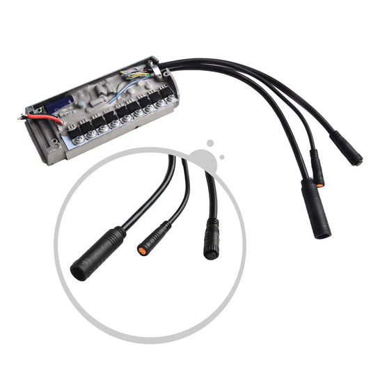 500W 36/48V Ebike controller for KT Display with Julet waterproof Ebike Controller 2A Max Output