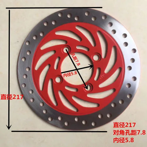 Electric Bike Moto Front Rear Brake Disc For 150CC GY6 QJ Keeway Scooter Honda Yamaha JOG BWS 125 Motorcycle ATV Moped Go Kart