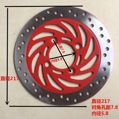 Electric Bike Moto Front Rear Brake Disc For 150CC GY6 QJ Keeway Scooter Honda Yamaha JOG BWS 125 Motorcycle ATV Moped Go Kart