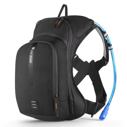 WEST BIKING 10L Ultralight Cycling Backpack Ergonomic Strap MTB Road Bicycle Bag With Water Bag Outdoor Hiking Climbing Bag