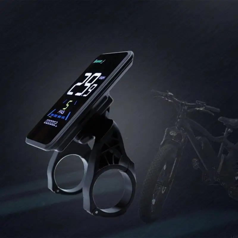 Universal E-Bike & Motorbike LCD Dashboard with Battery Monitor