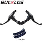 BUCKLOS FR5 Bike Brake Levers Aluminum Alloy Road Bike V Brake Lever Durable Bicycle Disc Brake Handle Lever Bicycle Accessories BLACK LEVER