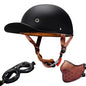 motorcycle retro helmets ladybug helmets electric car baseball caps half helmets Matte-black China