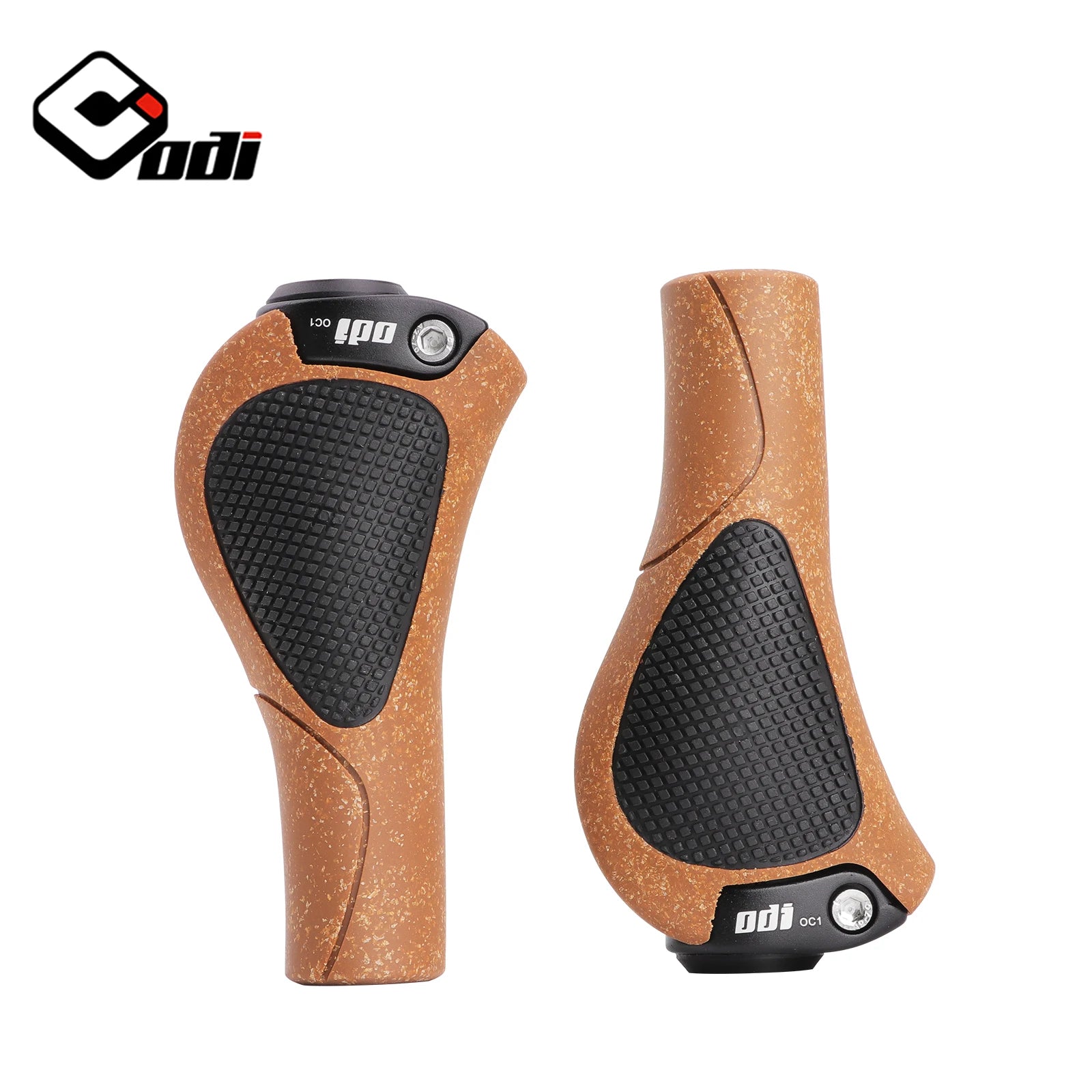 ODI OC1 Bicycle Ergonomic Oak Grips MTB Large Pad Bike Handlebar Cover Anti-Slip Grips Cycling Rubber Ball Handle Accessories