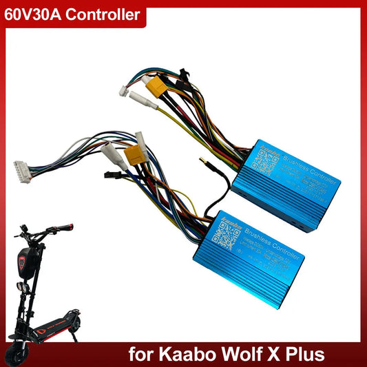 60V30A Sine Wave Controller Control Board for Kaabo Wolf Warrior X PLUS 10inch Electric Scooter Original Part
