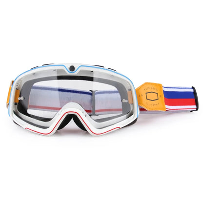 Retro Motorcycle Goggles Ski Glasses Sunglasses ATV Goggles Non-slip Belt AntiUV Cafe Racer Chopper Cycling Racing Free shipping