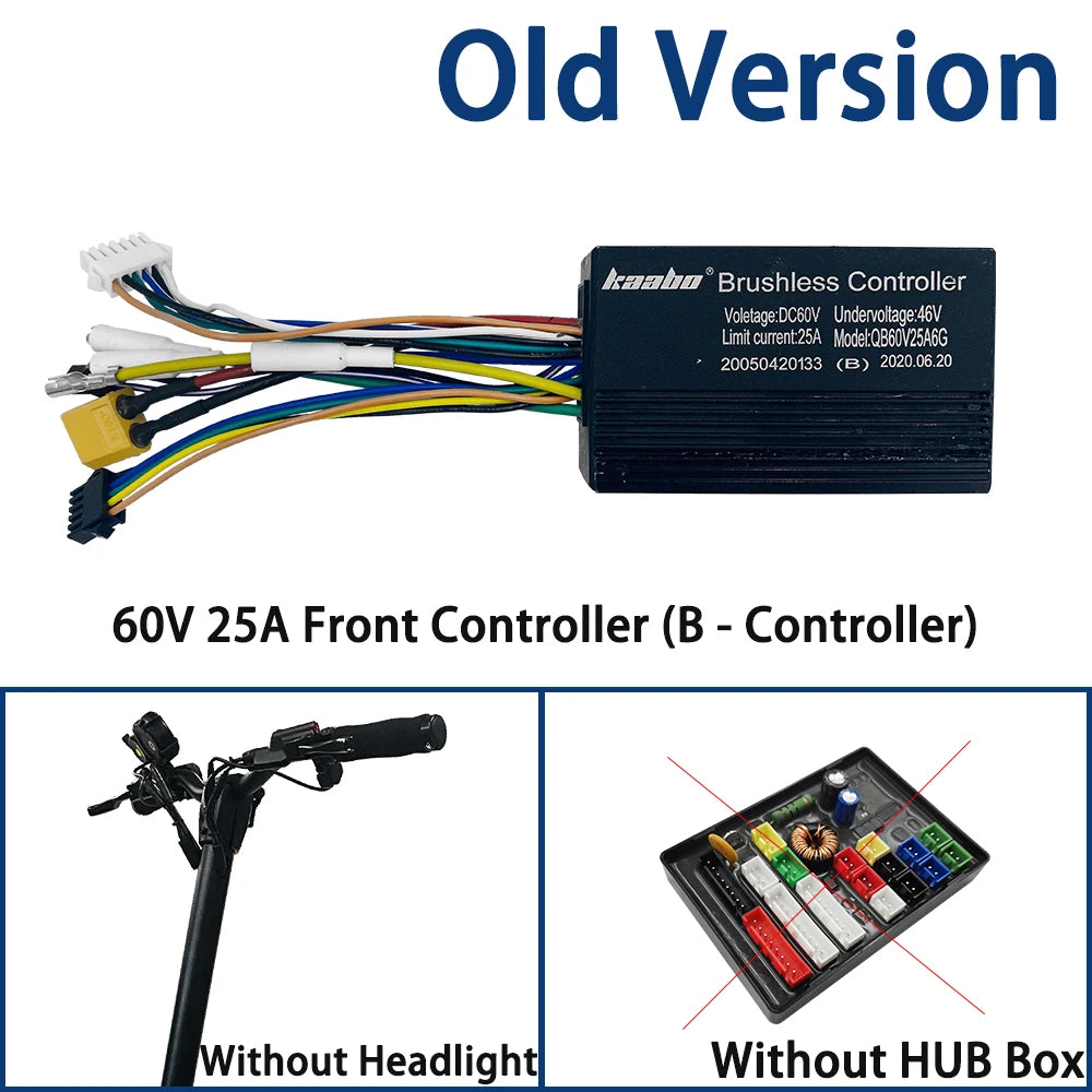 Kaabo Mantis10 60V 25A Controller Mantis 10 60V 18.2Ah Electric Scooter Sine Wave Controller Mantis 10 Mainboard Accessories