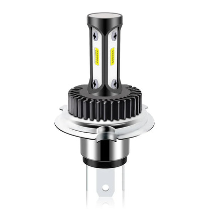 1/2Pcs H4 9003 Led Motorcycle Headlight Super Bright Low High Beam Motorcycle Lighting 6000K 12V 24V Motorbike Headlamp Led Bulb 1pcs