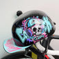 Vintage Half Helmet Motorcycle Helmet For Men Women Summer Universal Electric Motorcycle Black-Street-Party China